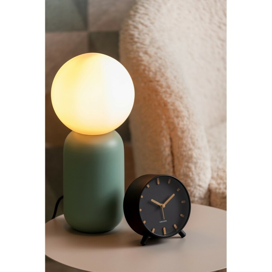 Karlsson 5943BK designový budík 11 cm - main (1)