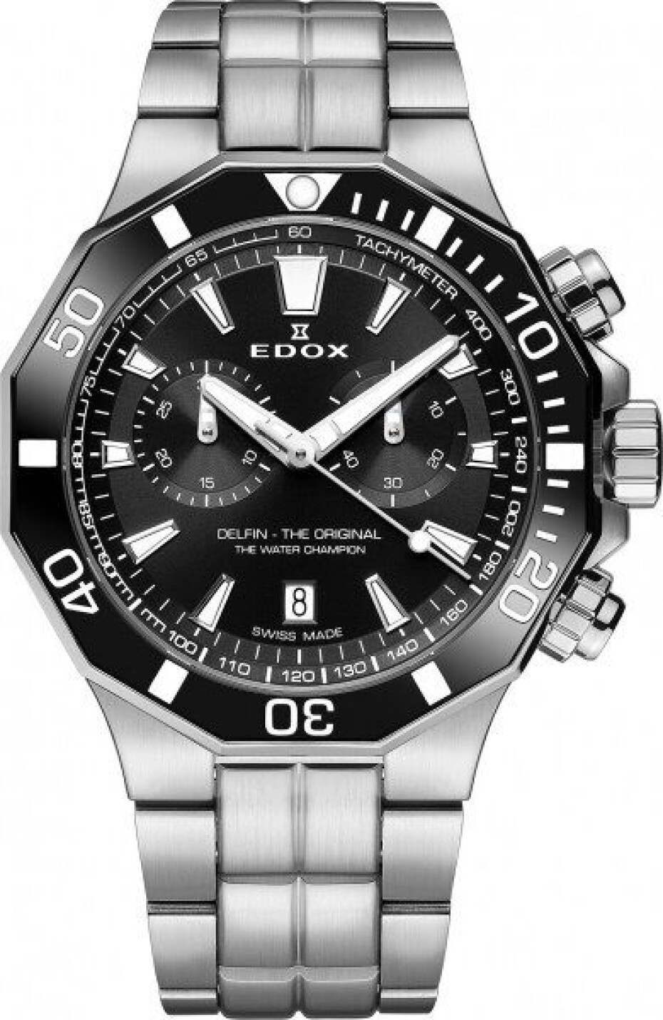 EDOX Delfin Quartz Chronograph 10112-3NM-NIN - main (0)