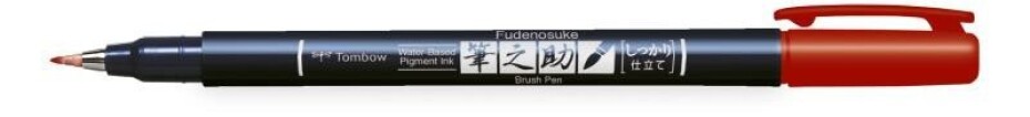 Tombow Štětcový fix Fudenosuke - red - main (0)
