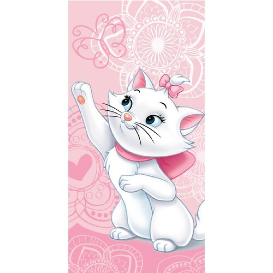 Jerry Fabrics Osuška Marie Cat Butterfly, 70 x 140 cm - main (0)
