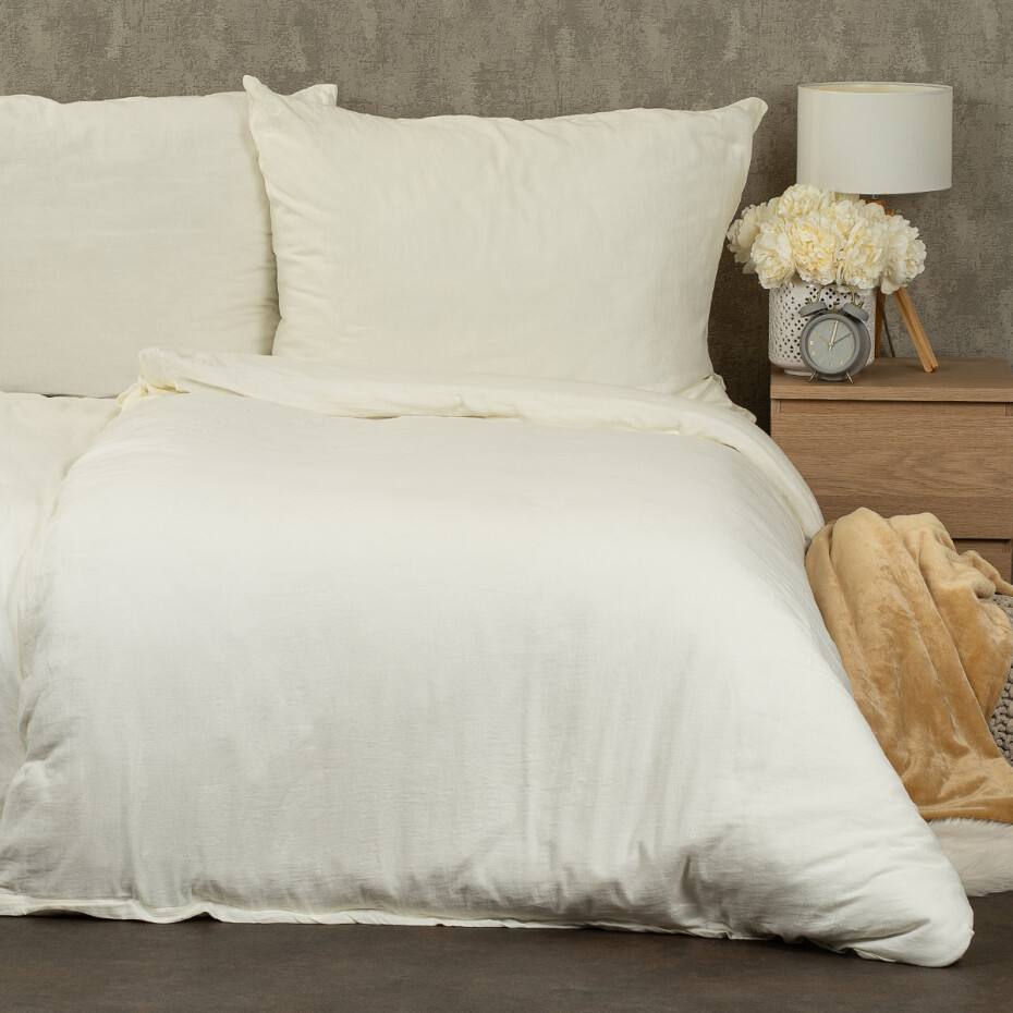 4Home Mušelínové povlečení Beige, 140 x 200 cm, 70 x 90 cm - main (1)