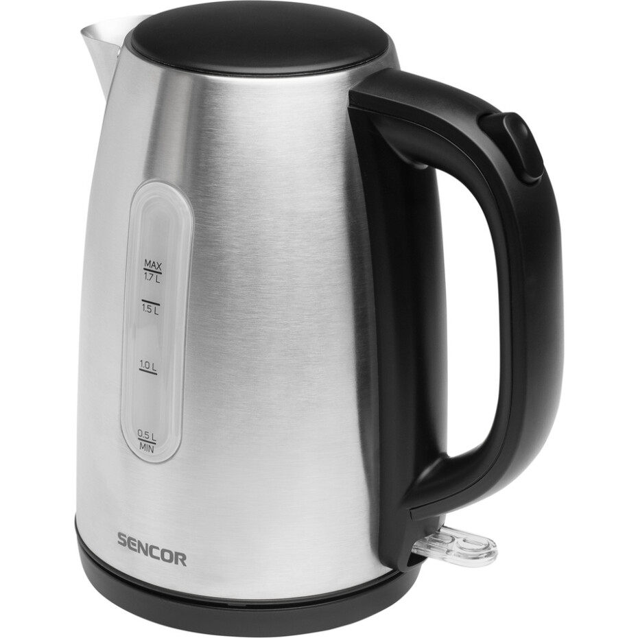 Sencor SWK 1720BK nerezová rychlovarná konvice 1,7 l, černá - main (1)