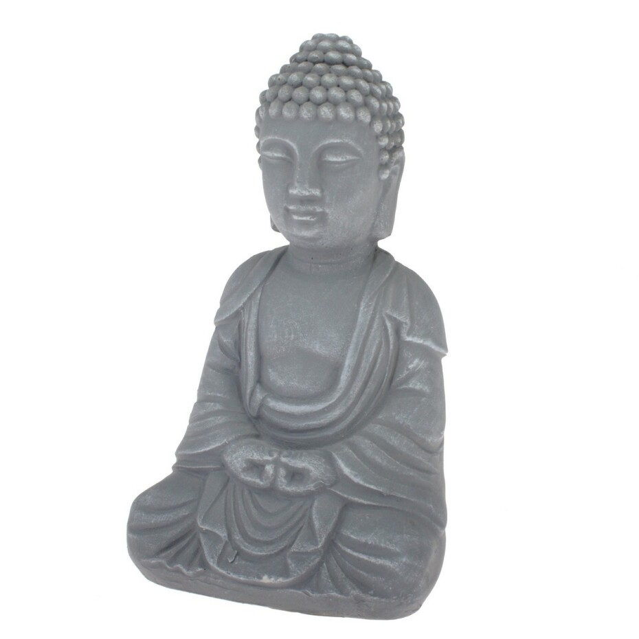 Betonová soška Buddha, 9 x 19 x 12 cm - main (0)