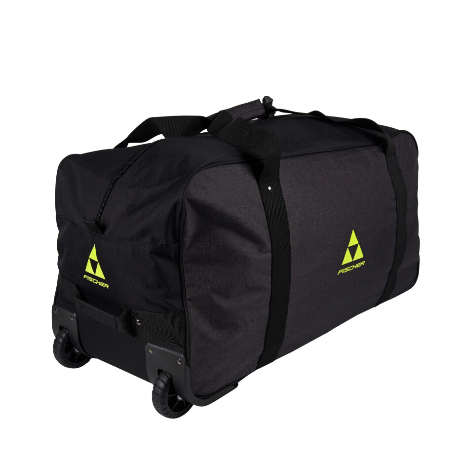 Hokejová taška na kolečkách Fischer  DeLuxe Black/Yellow 30" Žák (youth) - main (0)