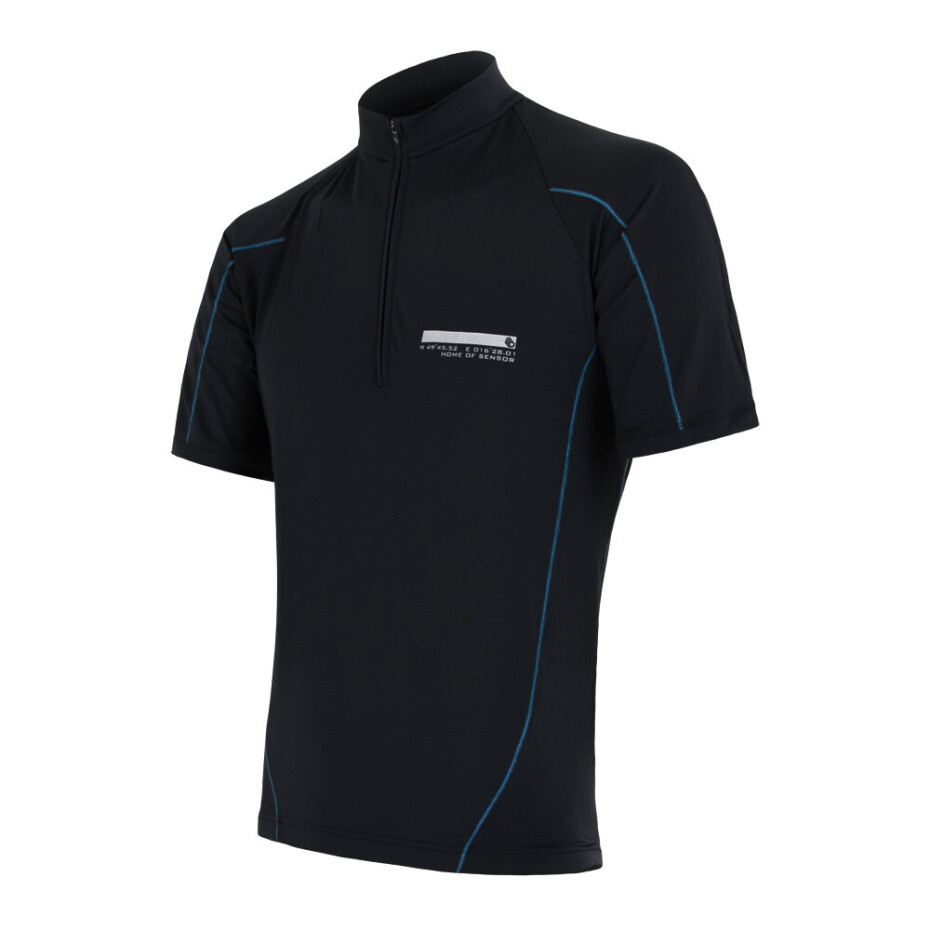 Pánský cyklistický dres Sensor  Cyklo Entry Black L - main (0)