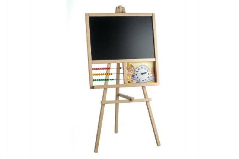 Tabule stojanová s počítadlem dřevo 45x89cm v sáčku - main (0)