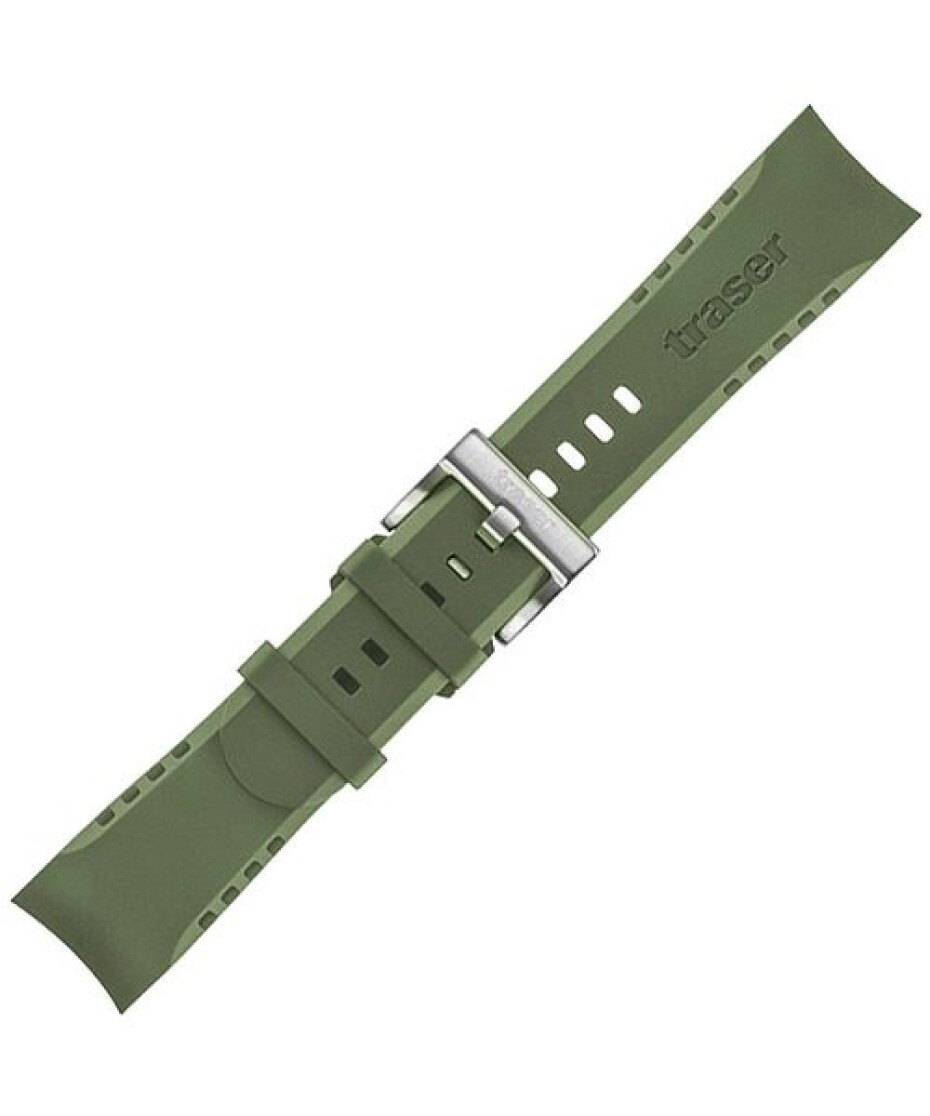 Traser řemen gumový pro Super Sub Zelený - 22 mm - main (1)