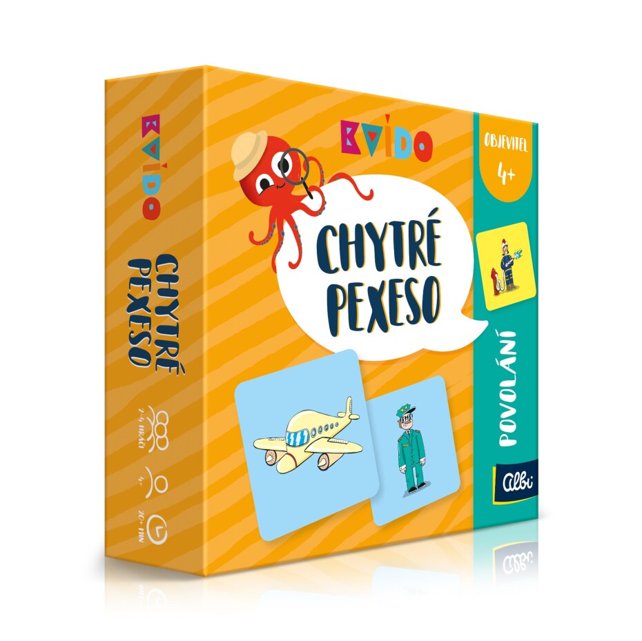 Chytré pexeso - Povolání - Kvído - Albi - main (0)