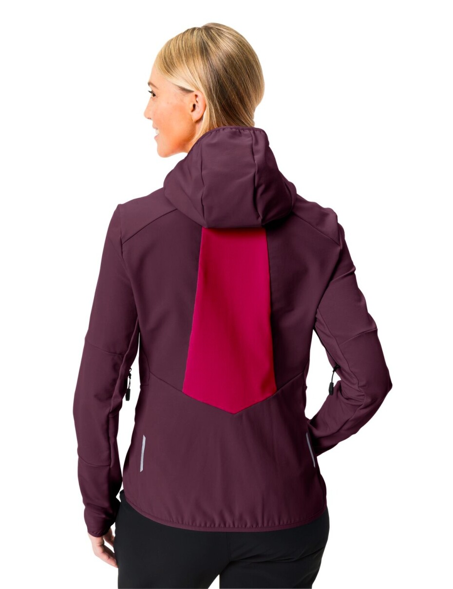Dámská bunda VAUDE  Wo Larice Pants IV Crimson red 40 - main (4)