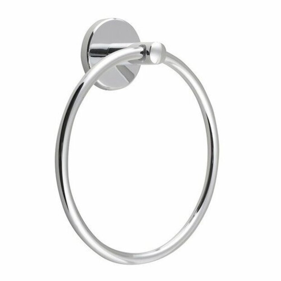 AQUALINE SB106 Samba držák ručníků kruh, stříbrná - main (0)