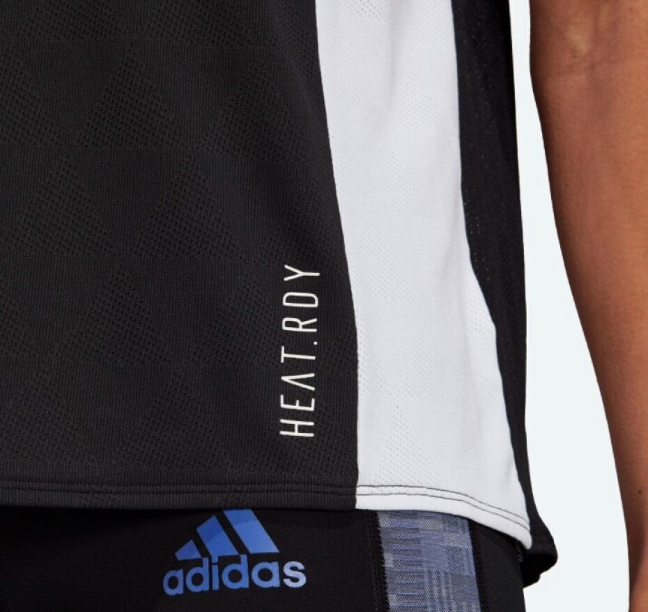 adidas Performance HEAT RDY Tank černá bílá - main (5)