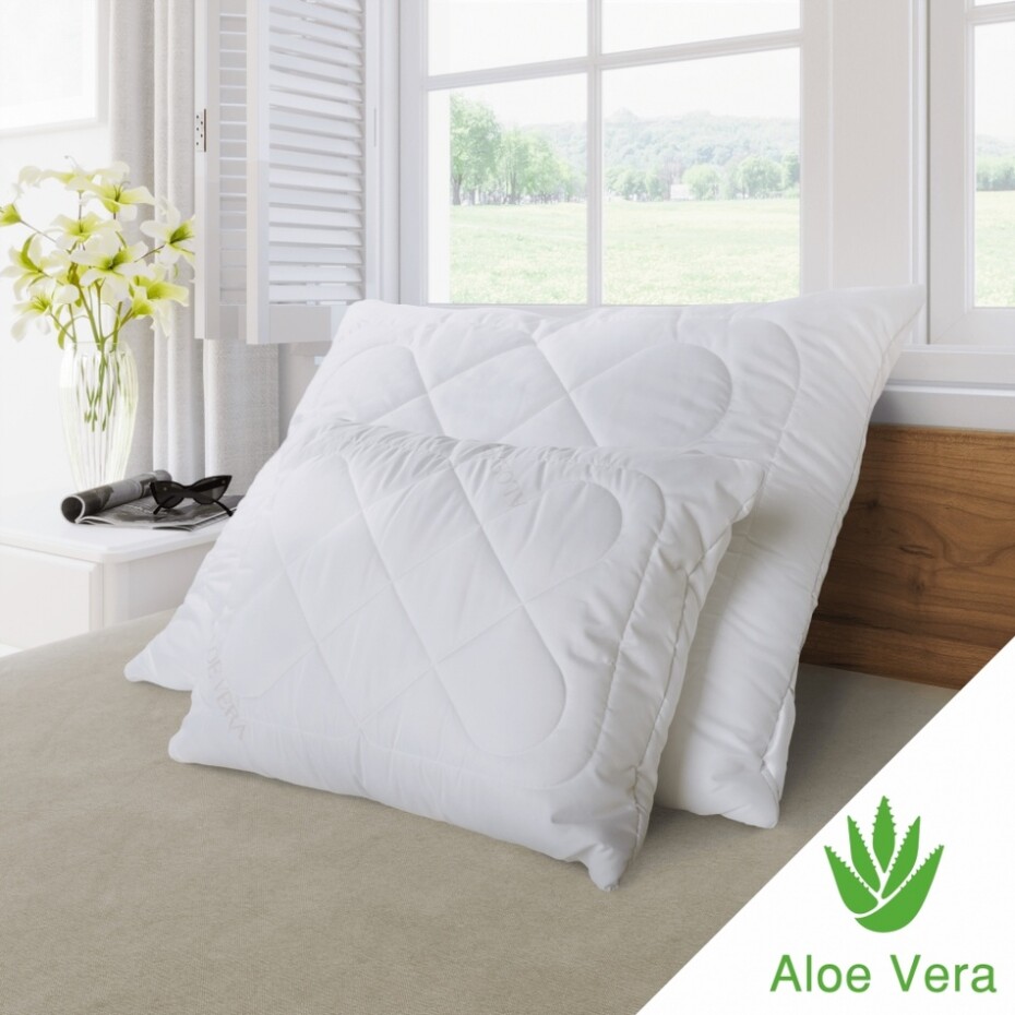 Kvalitex Polštář Aloe Vera se zipem, 45 x 60 cm - main (1)