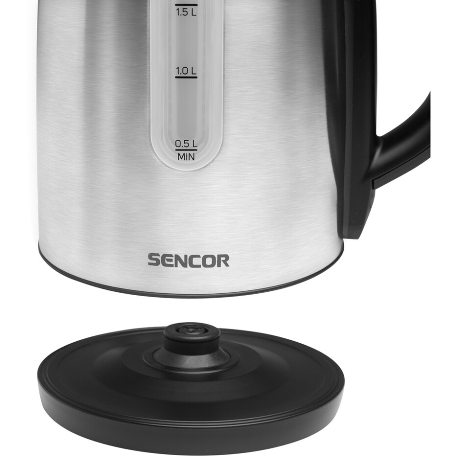 Sencor SWK 1720BK nerezová rychlovarná konvice 1,7 l, černá - main (5)