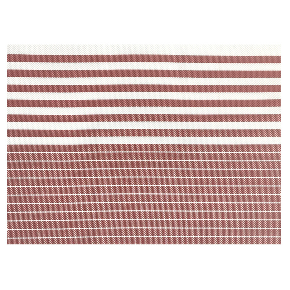 Prostírání Stripe hnědá, 30 x 45 cm, sada 4 ks - main (1)