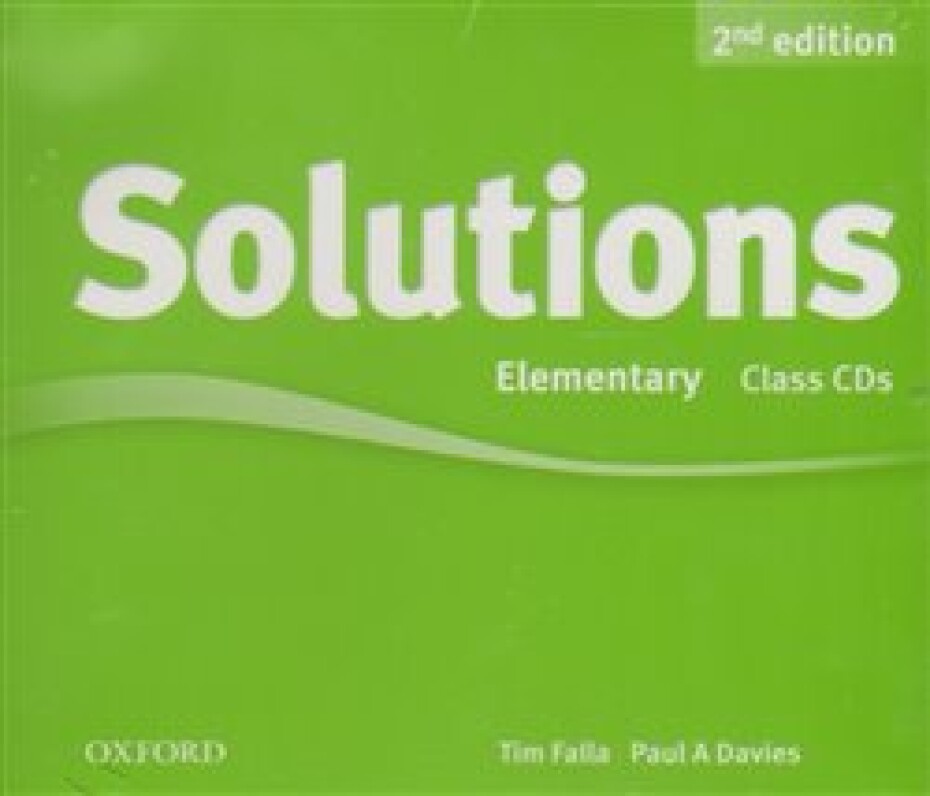 Maturita Solutions 2nd Edition Elementary Class Audio CDs /3/ - Tim Falla, Paul A Davies - main (0)