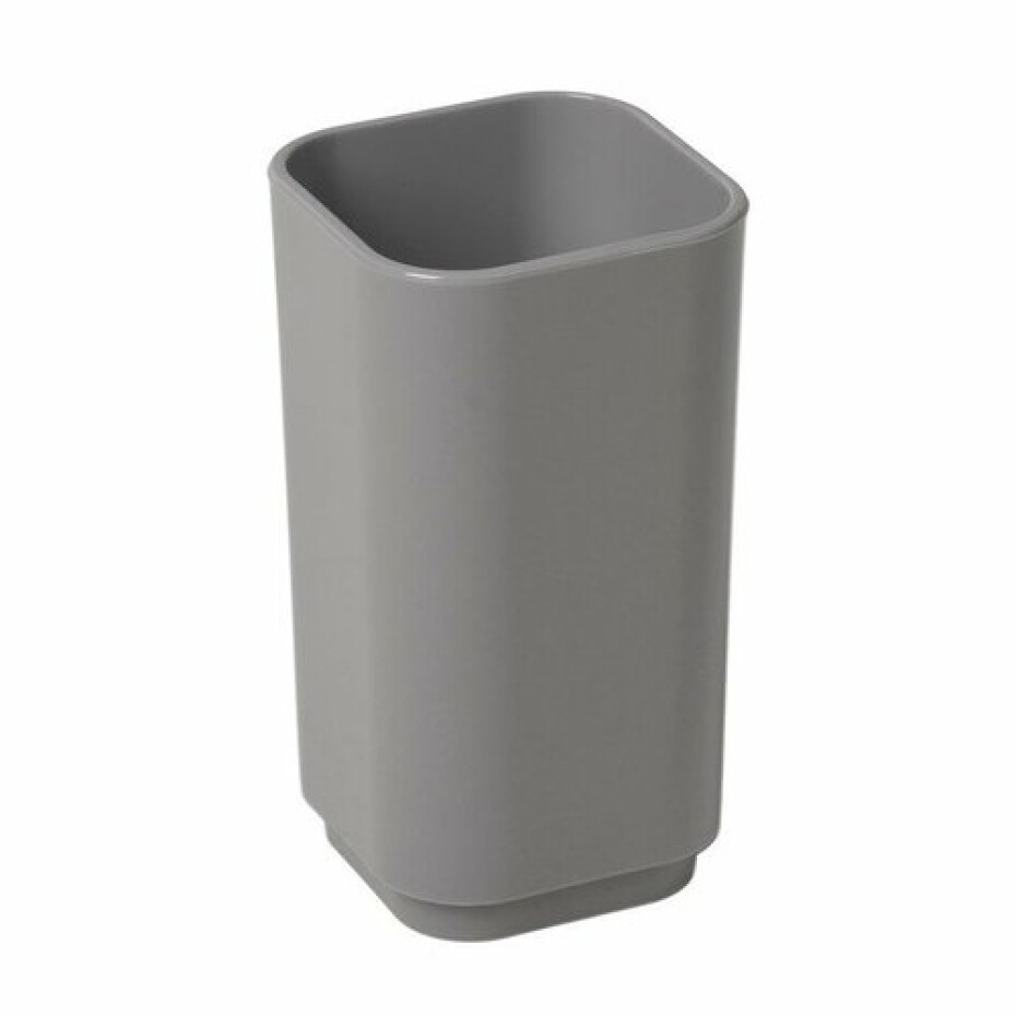 GEDY 630908 Seventy odpadkový koš výklopný, 8 l, šedá - main (0)