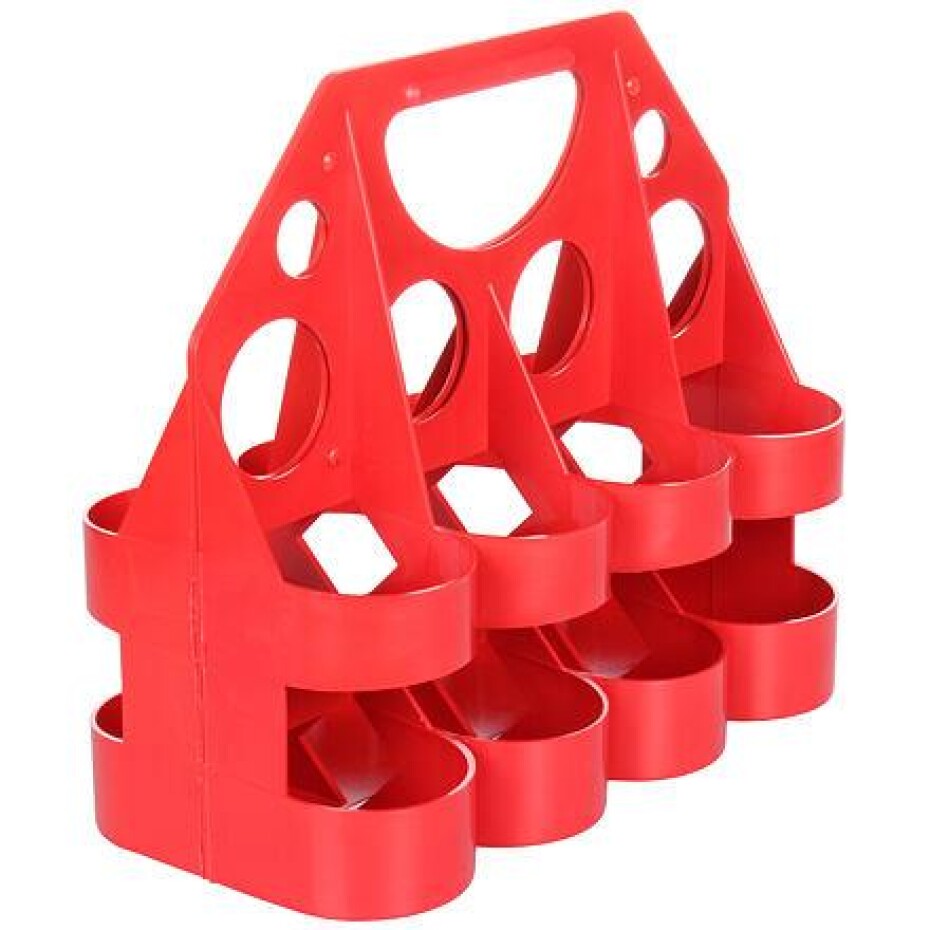 Merco Rack Standard plastový nosič lahví červená - main (0)