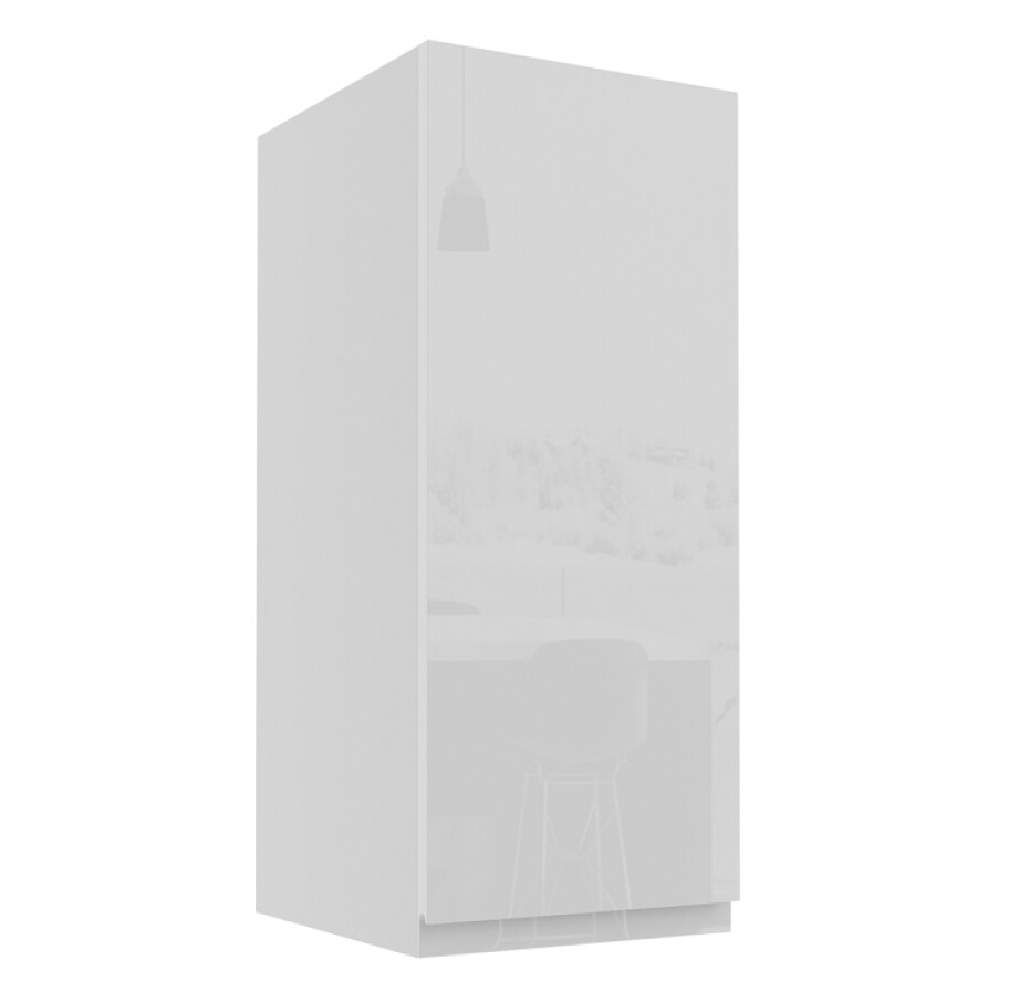 ArtExt Kuchyňská skříňka horní FLORENCE lesk | W2 30 Barva korpusu: Černá - main (1)