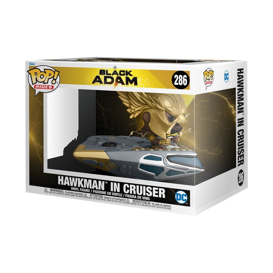 Funko POP Ride Super Deluxe: Black Adam - Hawkman - main (0)