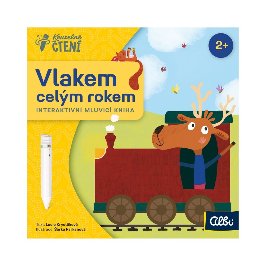 Kouzelné čtení Minikniha – Vlakem celým rokem - main (1)