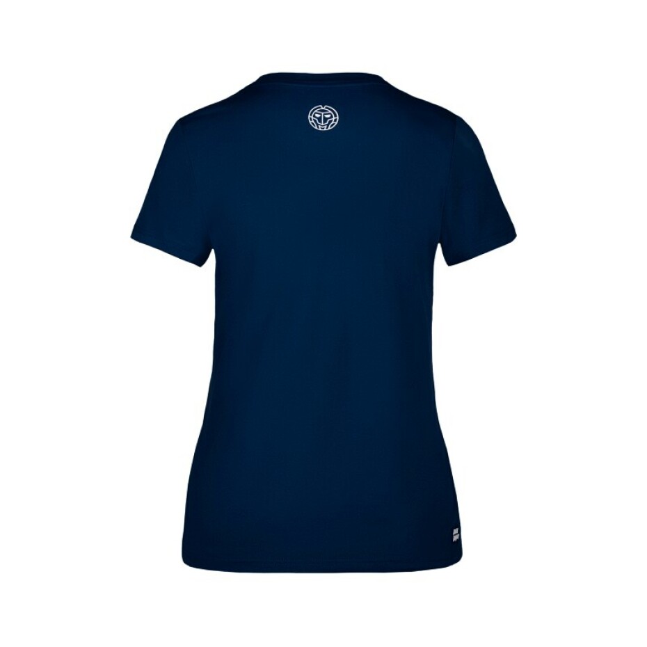 Dámské tričko BIDI BADU  Carsta Lifestyle Tee Dark Blue XS - main (1)