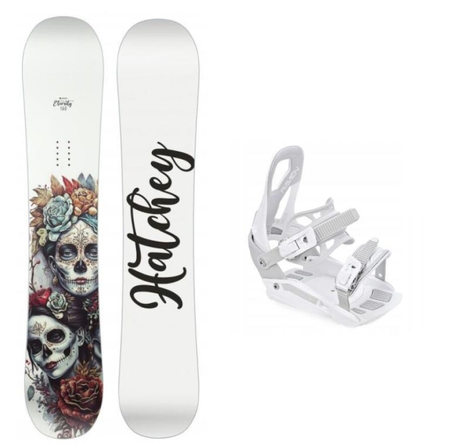 Hatchey Eternity dámský snowboard + Raven S230 White vázání - main (0)