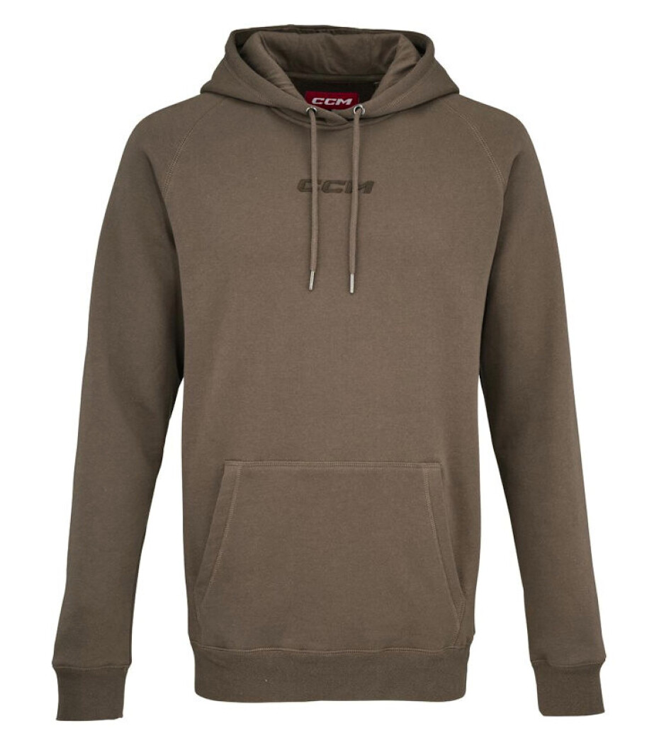 Pánská mikina CCM Core Pullover Hoodie Major Brown XXL - main (0)