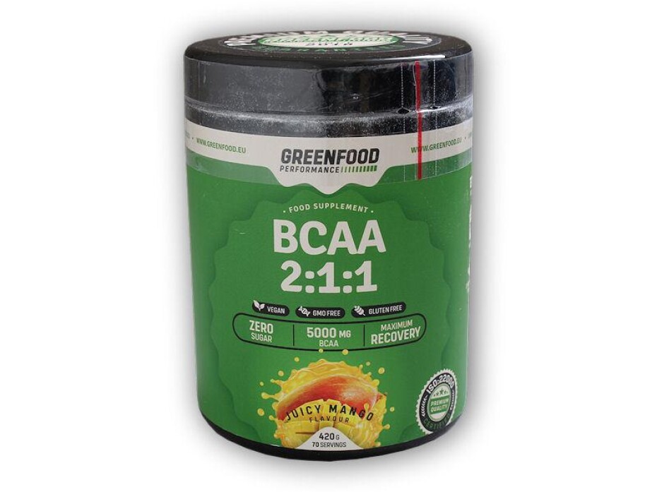 GreenFood Nutrition Performance BCAA 2:1:1 420g - main (0)