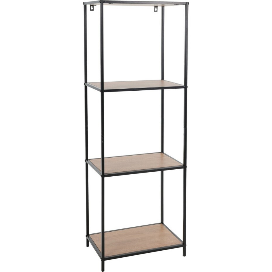 Kovový regál Gallus, 3 police, 45 x 130 x 30 cm - main (0)