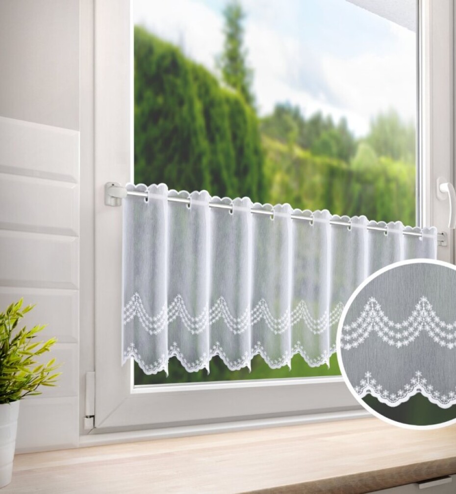 ArtFir Krátká záclona 40 | bílá 40 cm - main (0)