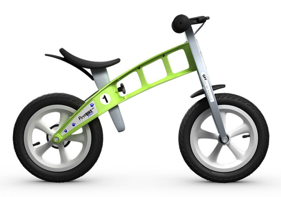 Dětské odrážedlo FirstBike  Street Green - main (1)