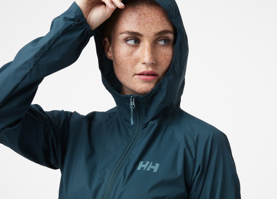 Dámská bunda Helly Hansen  Rapide Windbreaker Jacket Midnight Green S - main (6)