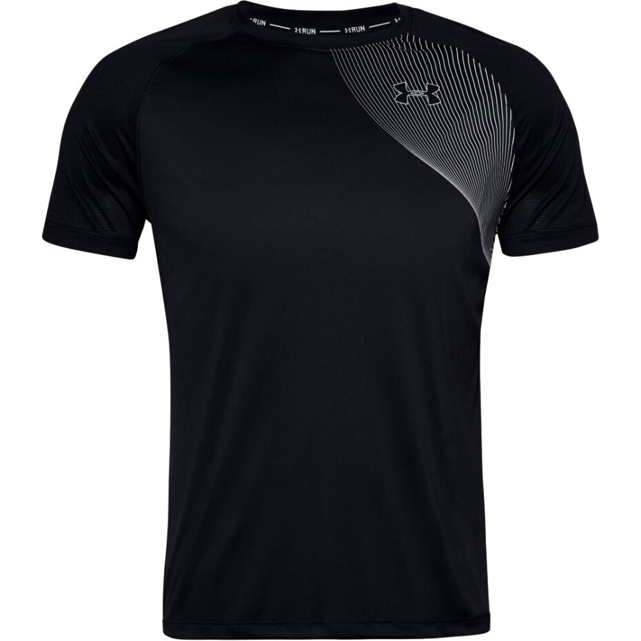 Pánské tričko Under Armour  Qualifier ISO-CHILL Short Sleeve Black S - main (1)