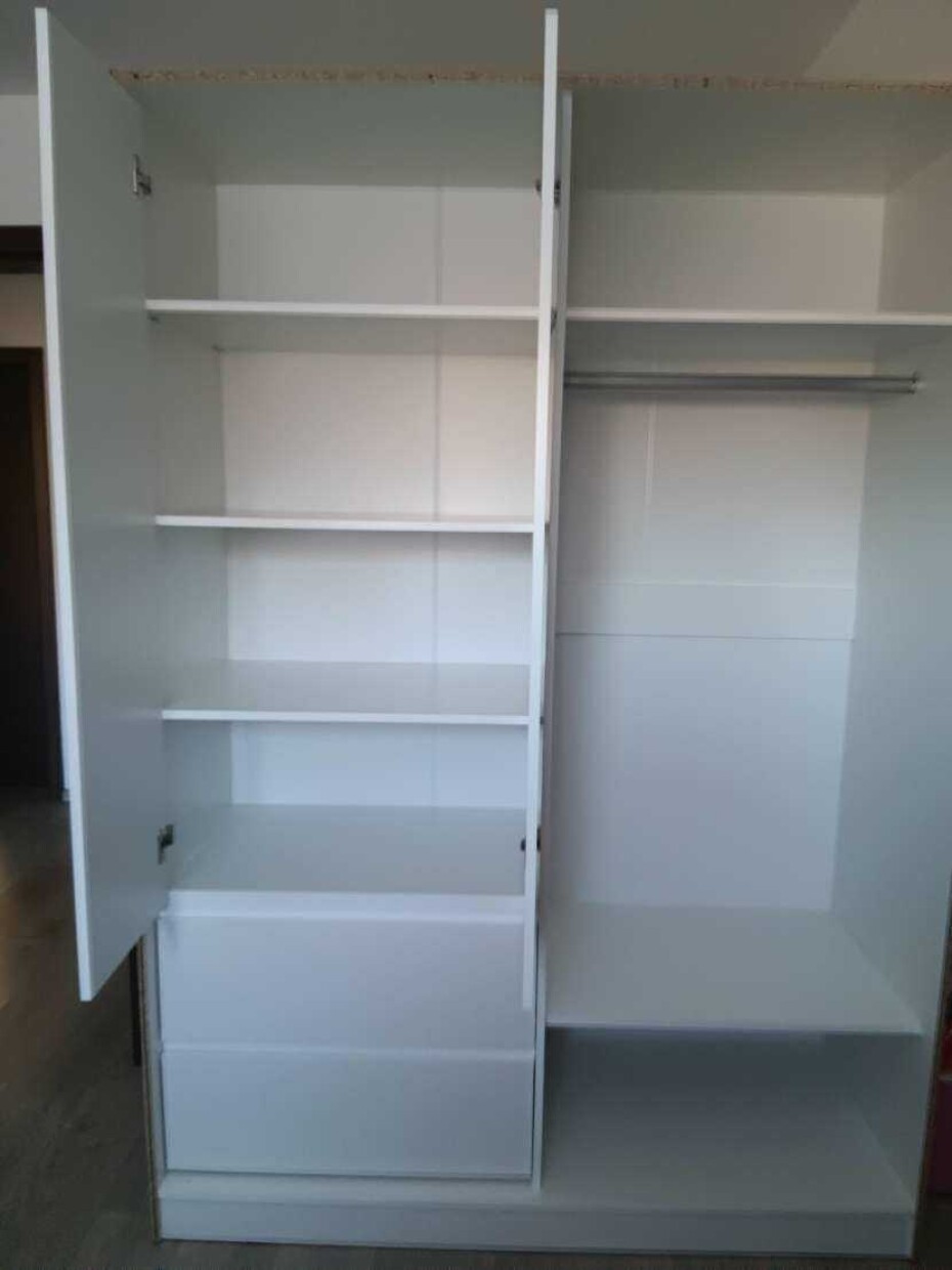 ArtPS Šatní skříň RHEA 150 | bílá/artisan - main (5)