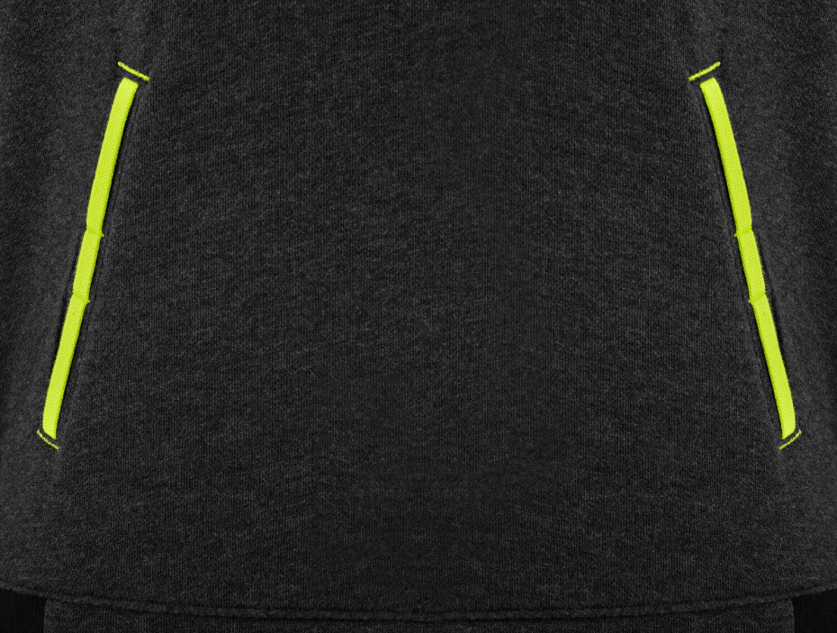 Pánská mikina Babolat  Aero Hood Sweat Black Heather XXL - main (5)
