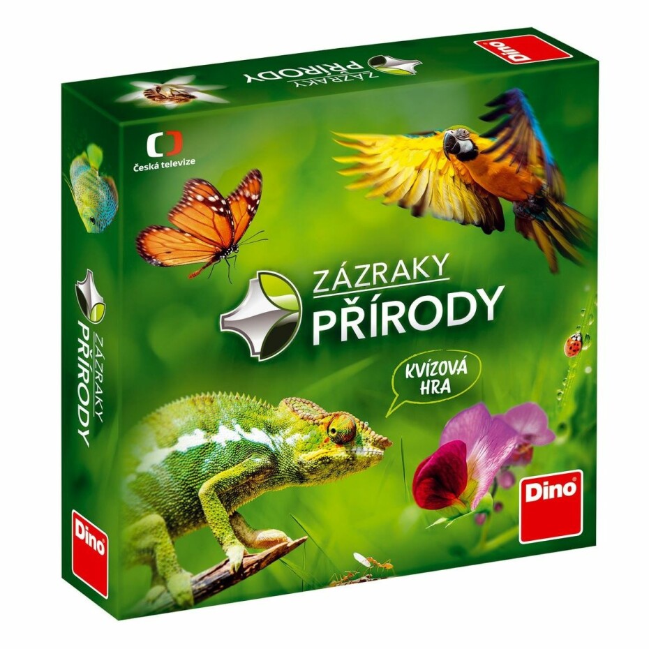 Dino Společenská naučná hra Zázraky přírody, 24 x 24 x 5 cm - main (0)