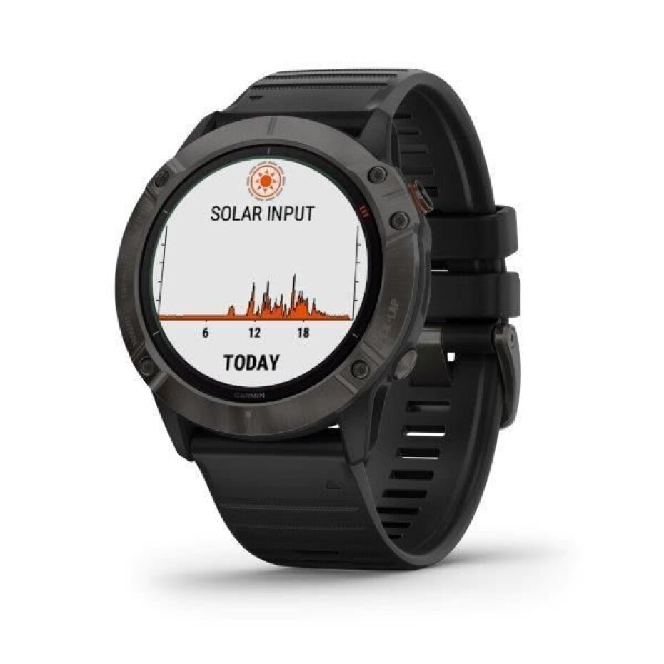 Garmin fenix6X PRO Solar, TitaniumGrayDLC/Black Band (MAP/Music) 010-02157-21 - main (21)