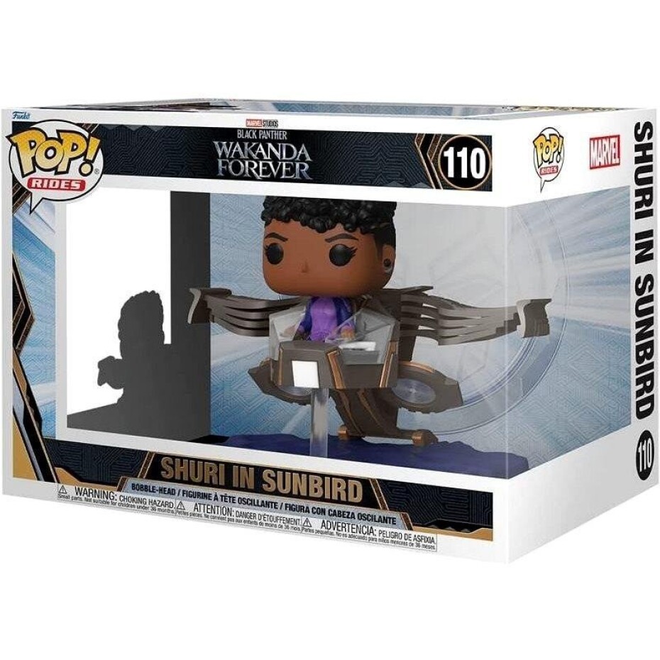 Funko POP Ride: Black Panther Wakanda Forever - Shuri in Sunbird (super deluxe edition) - main (0)