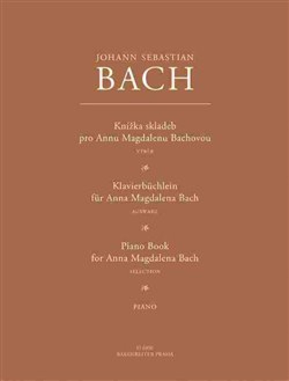 Knížka skladeb pro Annu Magdalenu Bachovou - Johann Sebastian Bach - main (0)