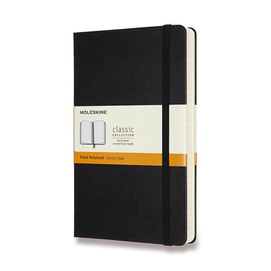 Zápisník Moleskine Expanded VÝBĚR BAREV - tvrdé desky - L, linkovaný 1331/111727 - Zápisník Moleskine Expanded - tvrdé desky černý - main (0)