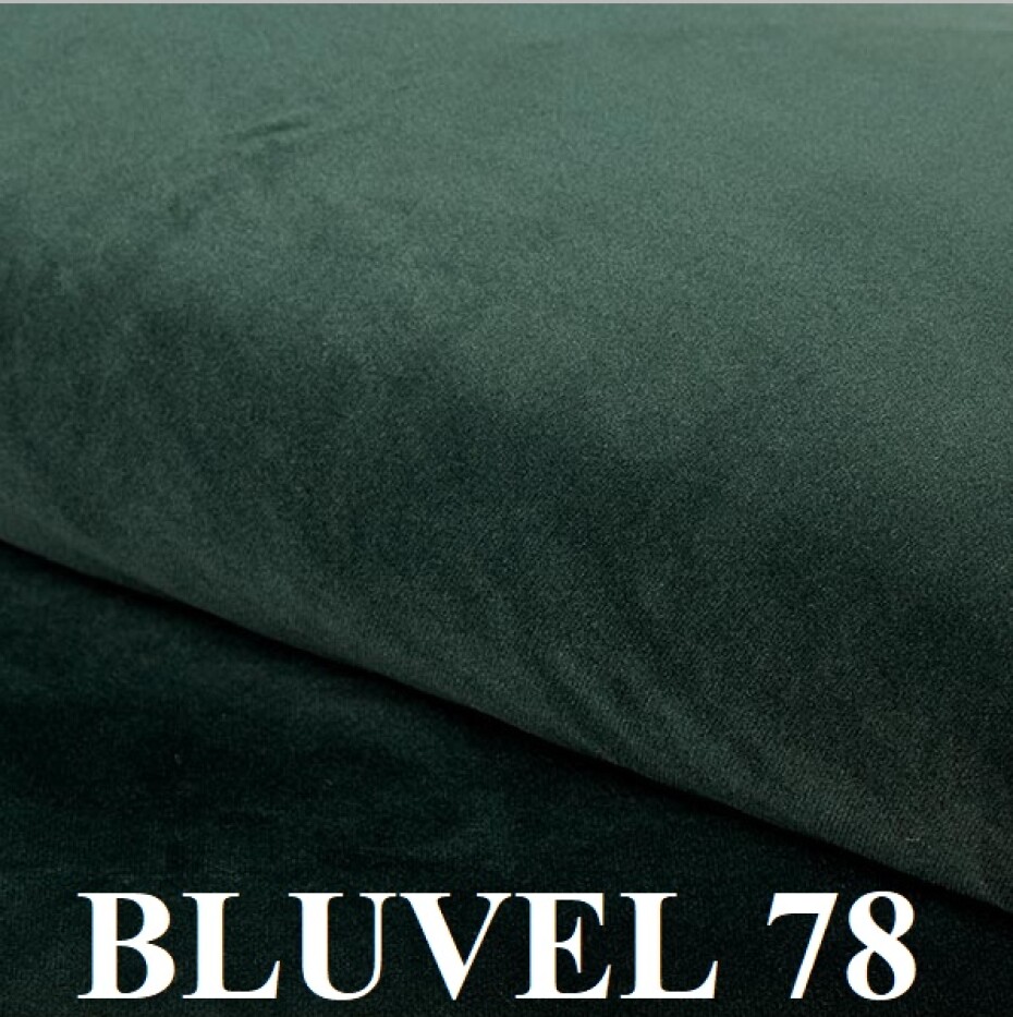 Signal Křeslo ASPREY Velvet 1 | zelená Barva: Modrá / Bluvel 86 - main (1)