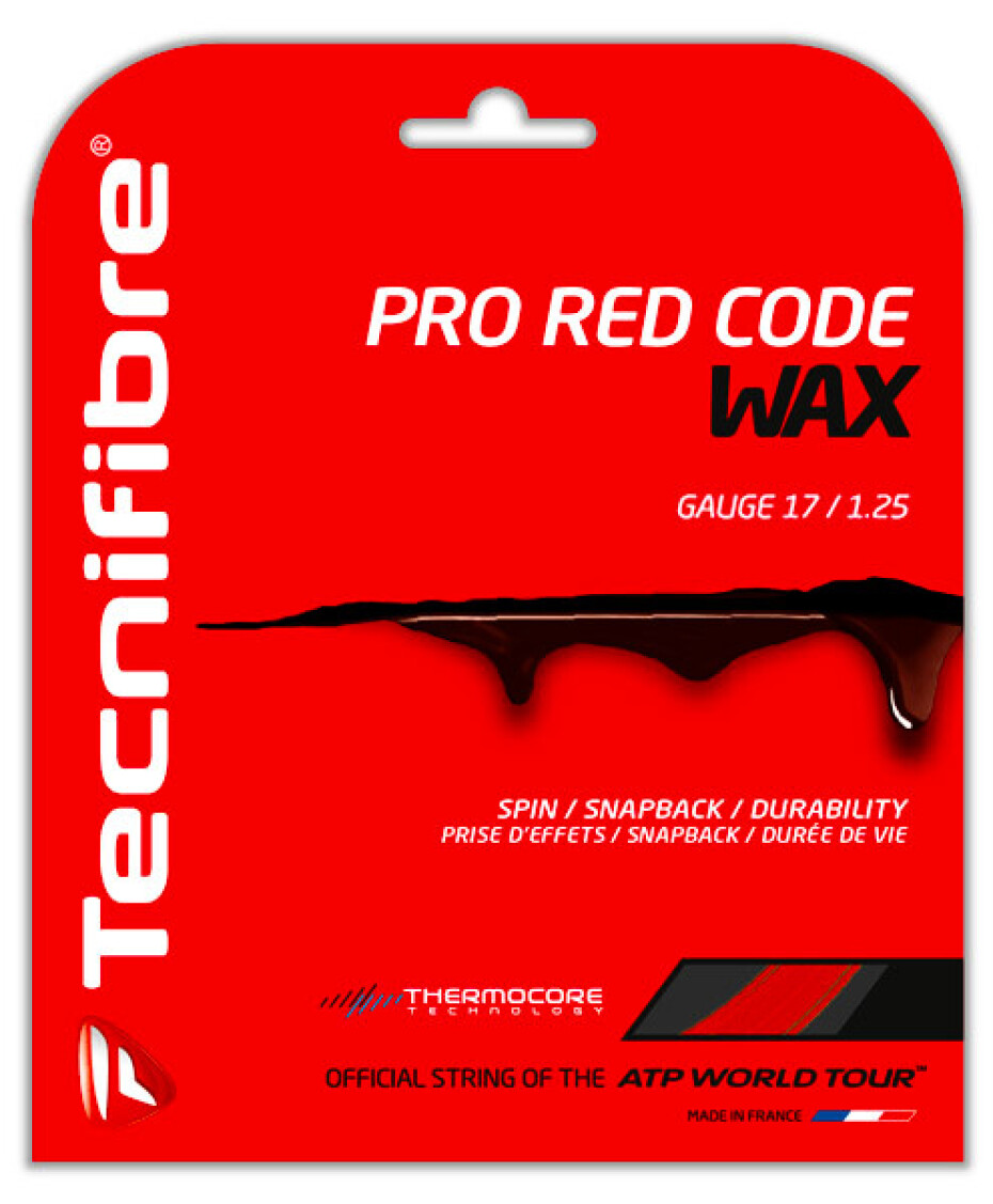 Tenisový výplet Tecnifibre  Pro Red Code Wax (12 m)  1,20 mm - main (0)