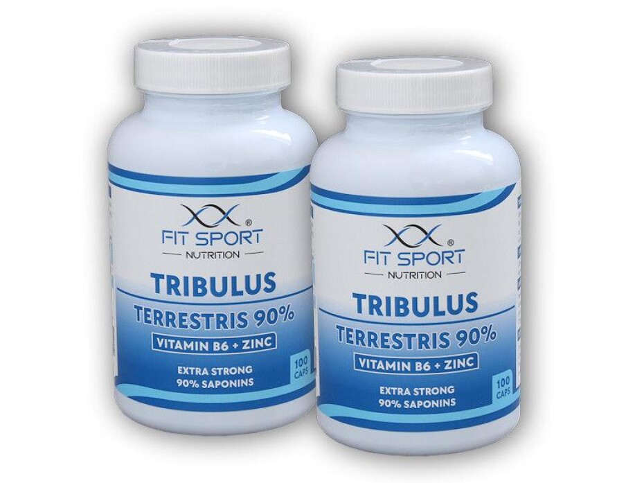 FitSport Nutrition 2x Tribulus Terrestris 90% + Vitamin B6 + Zinc 100 caps - main (0)