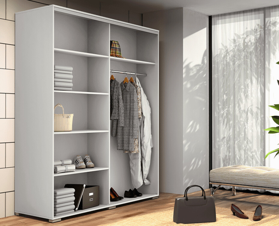 ArtSka Šatní skříň ANZIO A3 | 150 cm Barva: dub sonoma - main (5)