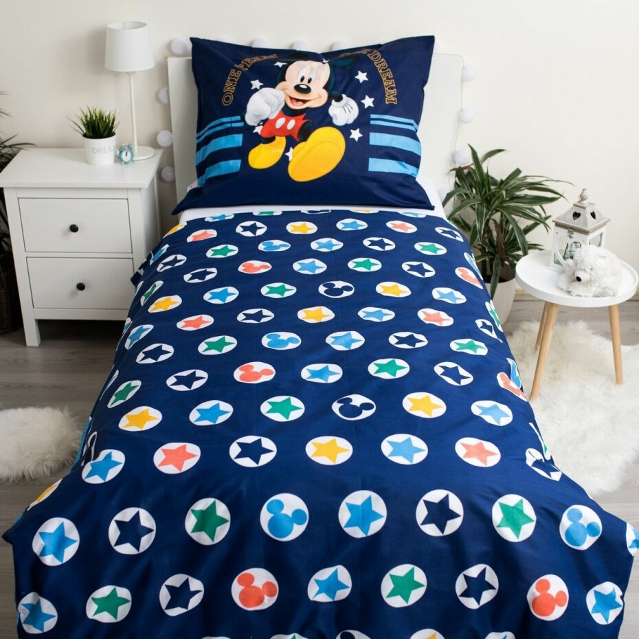 Jerry Fabrics Dětské bavlněné povlečení Mickey Team, 140 x 200 cm, 70 x 90 cm - main (2)