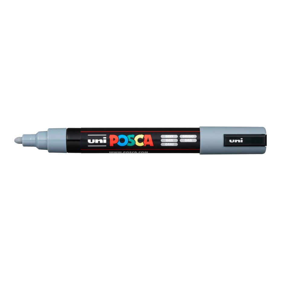 Posca popisovač PC-5M, 1,8 - 2,5 mm, šedá (37) - main (0)