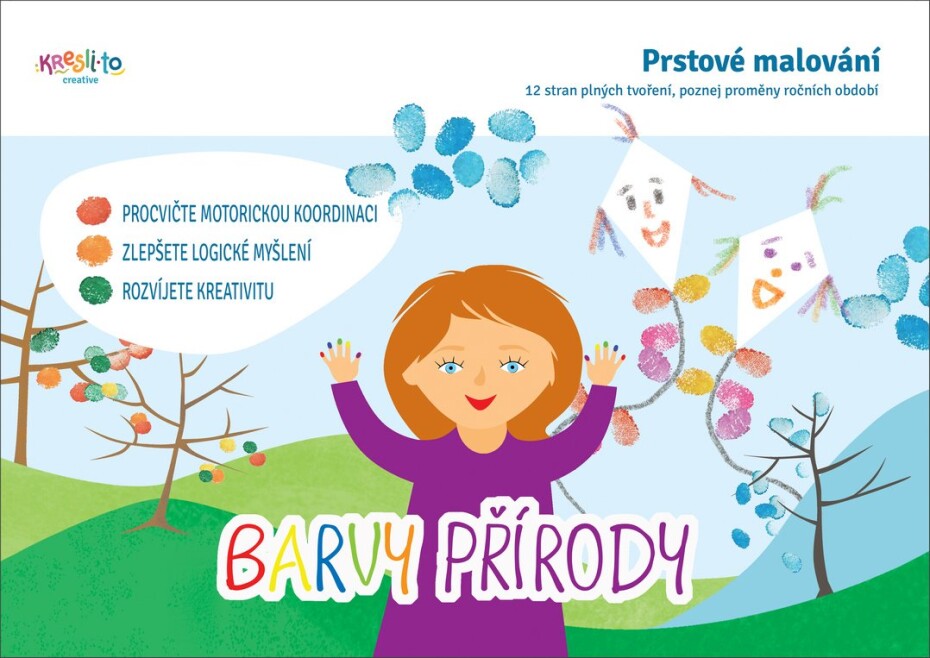 Barvy přírody - Prstové malování - Věra Šplíchalová - main (0)