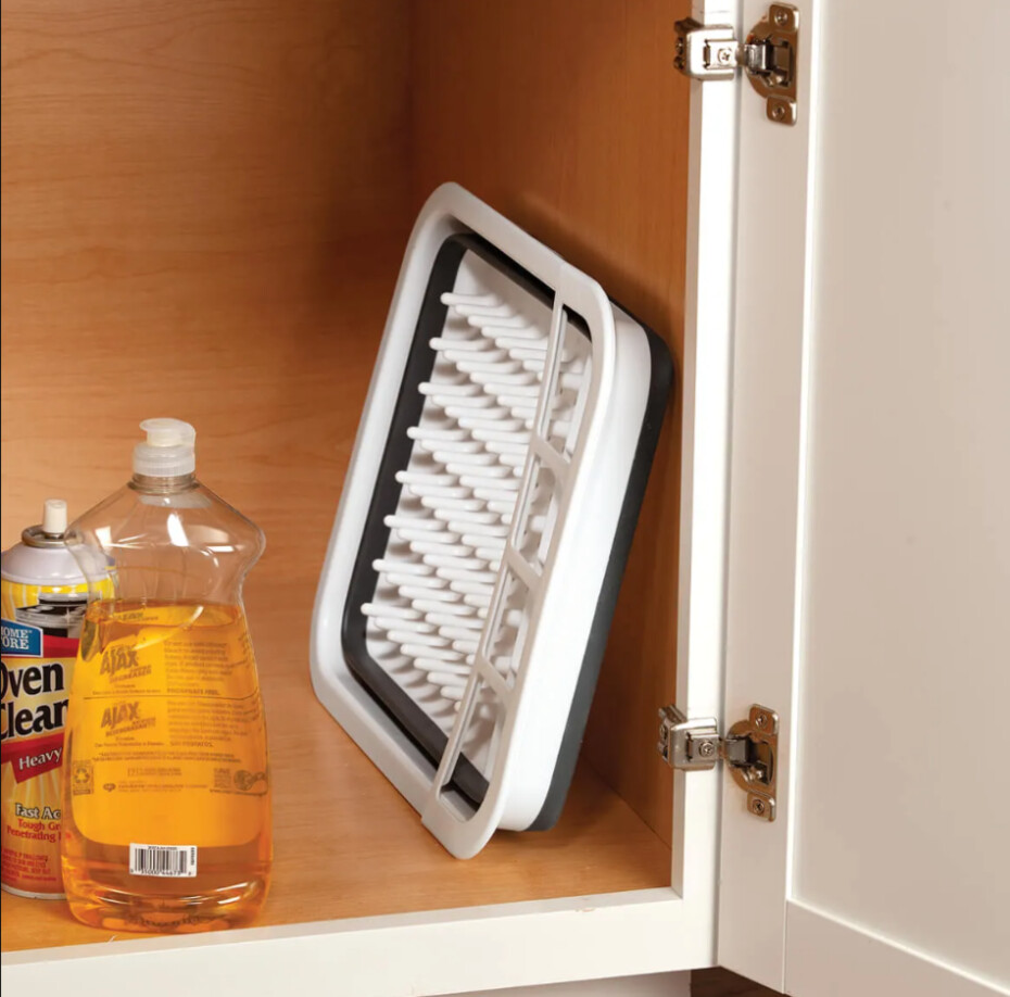 4Home Skládací silikonový odkapávač na nádobí Clean - main (3)