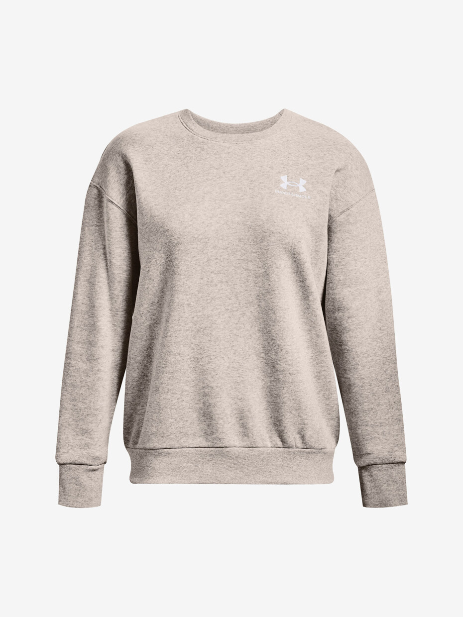 Under Armour mikina Essential Fleece Crew šedá - main (4)