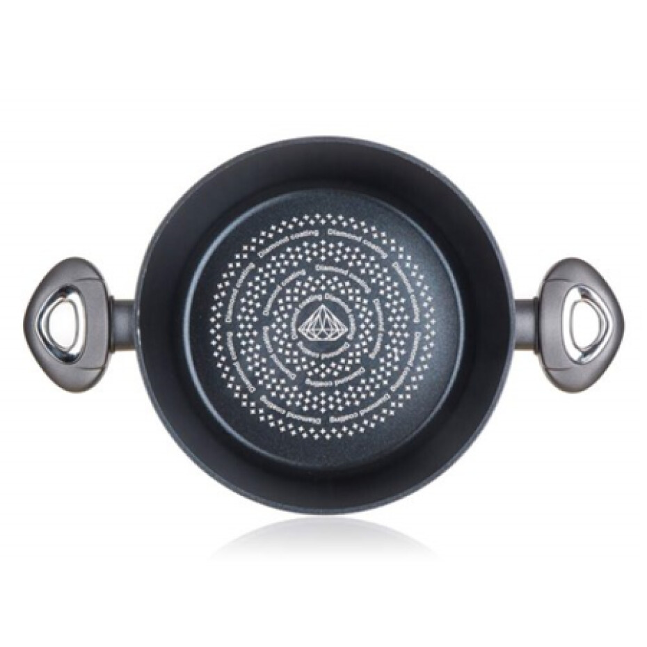 Banquet Sada nádobí s nepřilnavým povrchem Diamon Matte Grey, 11 ks - main (6)